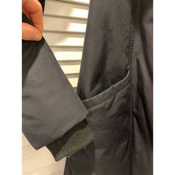 NWT Aritzia Babaton Bowerman Black Asymmetrical Zip Down Puffer Jacket Coat XS 0 - Picture 6 of 14